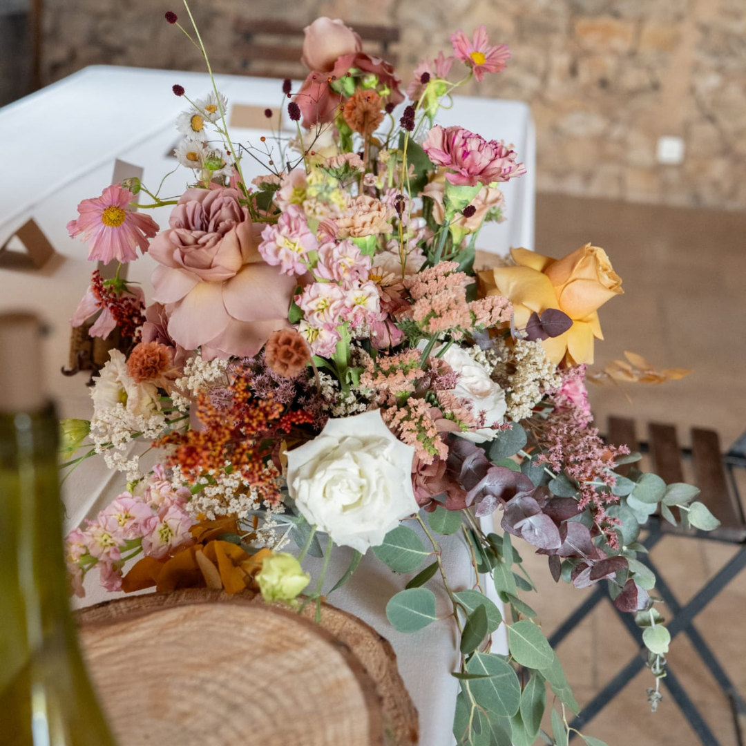 Photo d'un bouquet floral