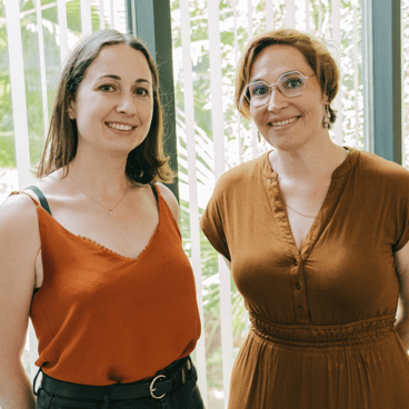 Photo d'Emmanuelle Mausy-Pélissou et  Amandine Raynaud
